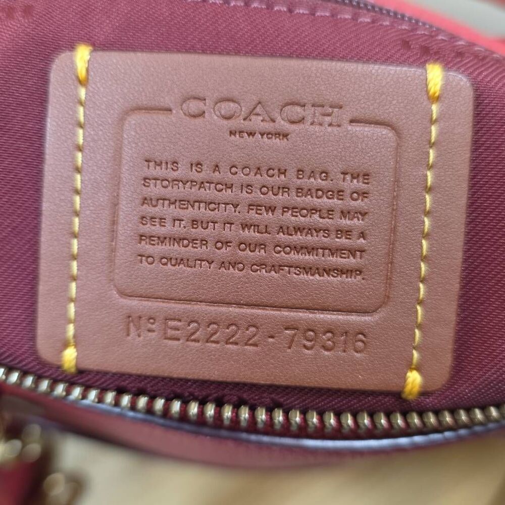 Coach Elise Satchel Convertible Shoulder Bag - Picture 13 of 14